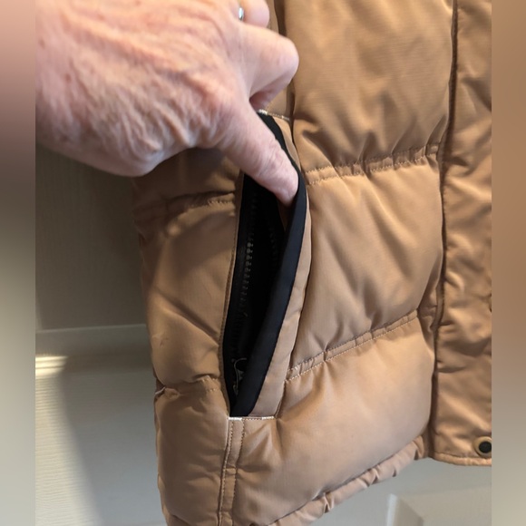 HALTI Brahe Finnish Puffer Down Insulated Ski Snow Everyday Jacket Tan US 8 - Picture 7 of 16